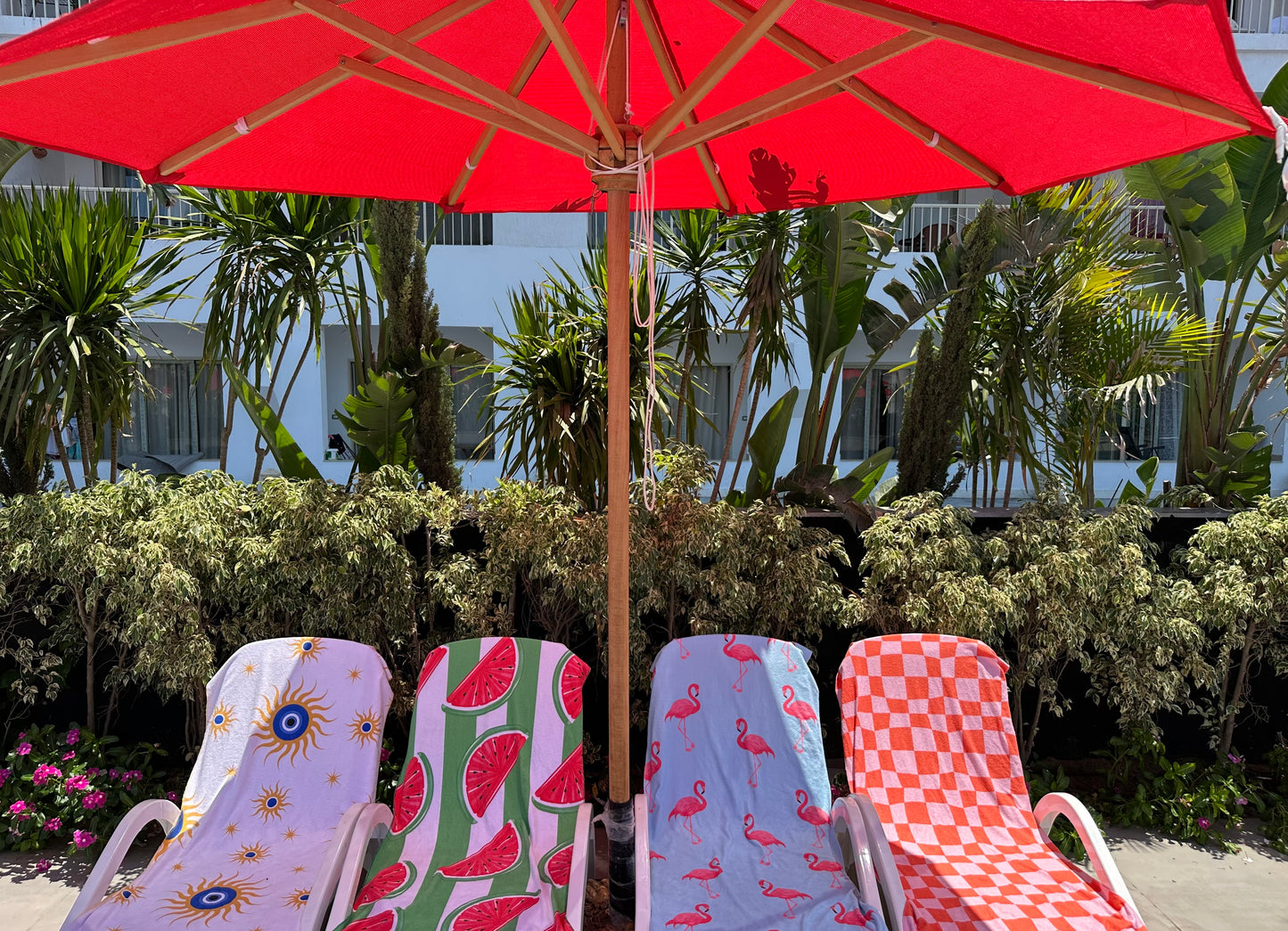 The Melon Stripe - Quick Dry Towels