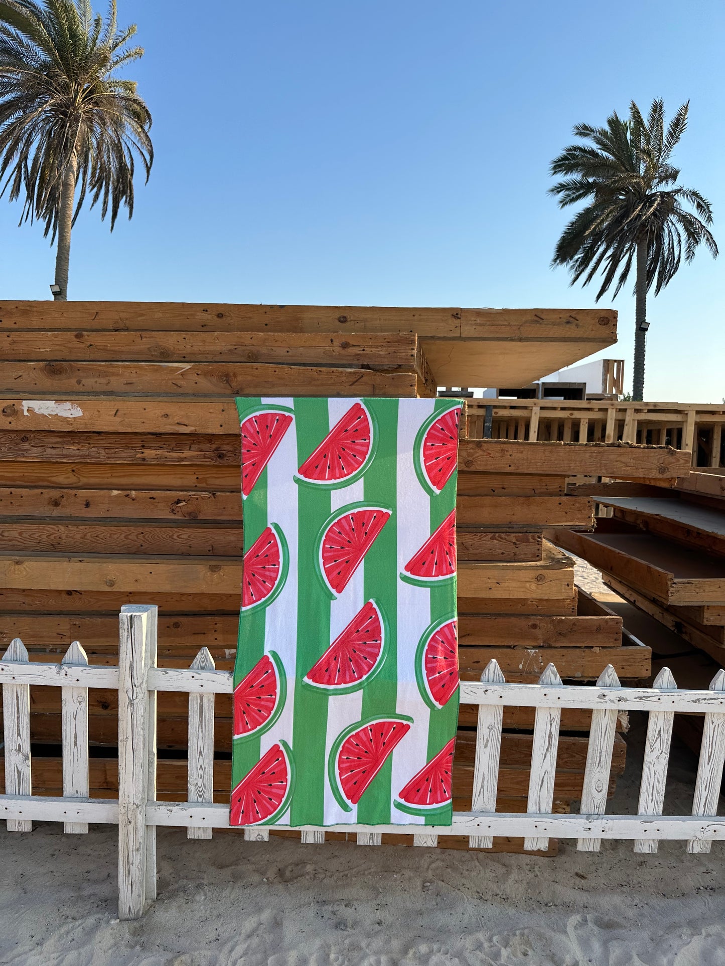 The Melon Stripe - Quick Dry Towels