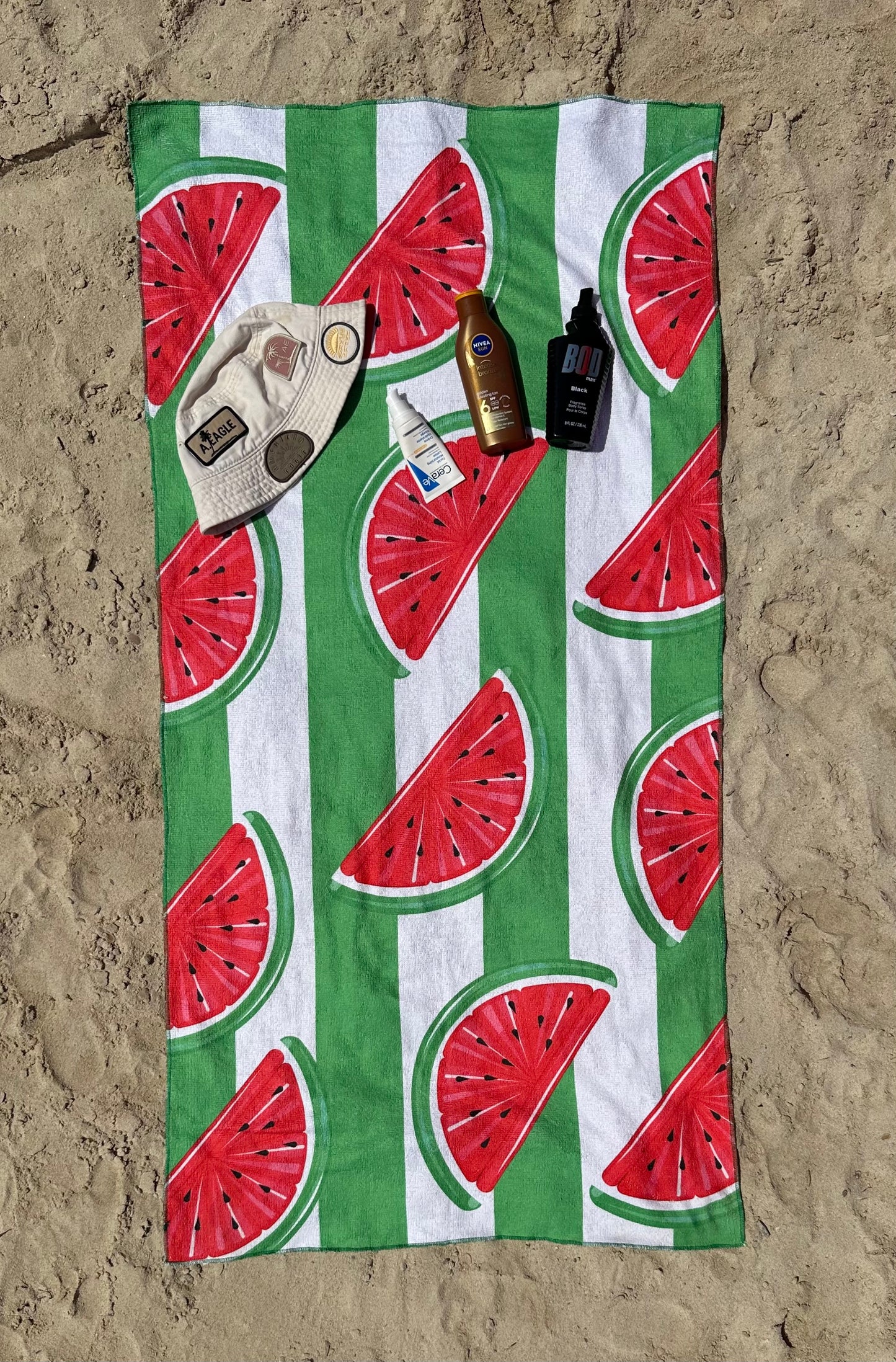 The Melon Stripe - Quick Dry Towels