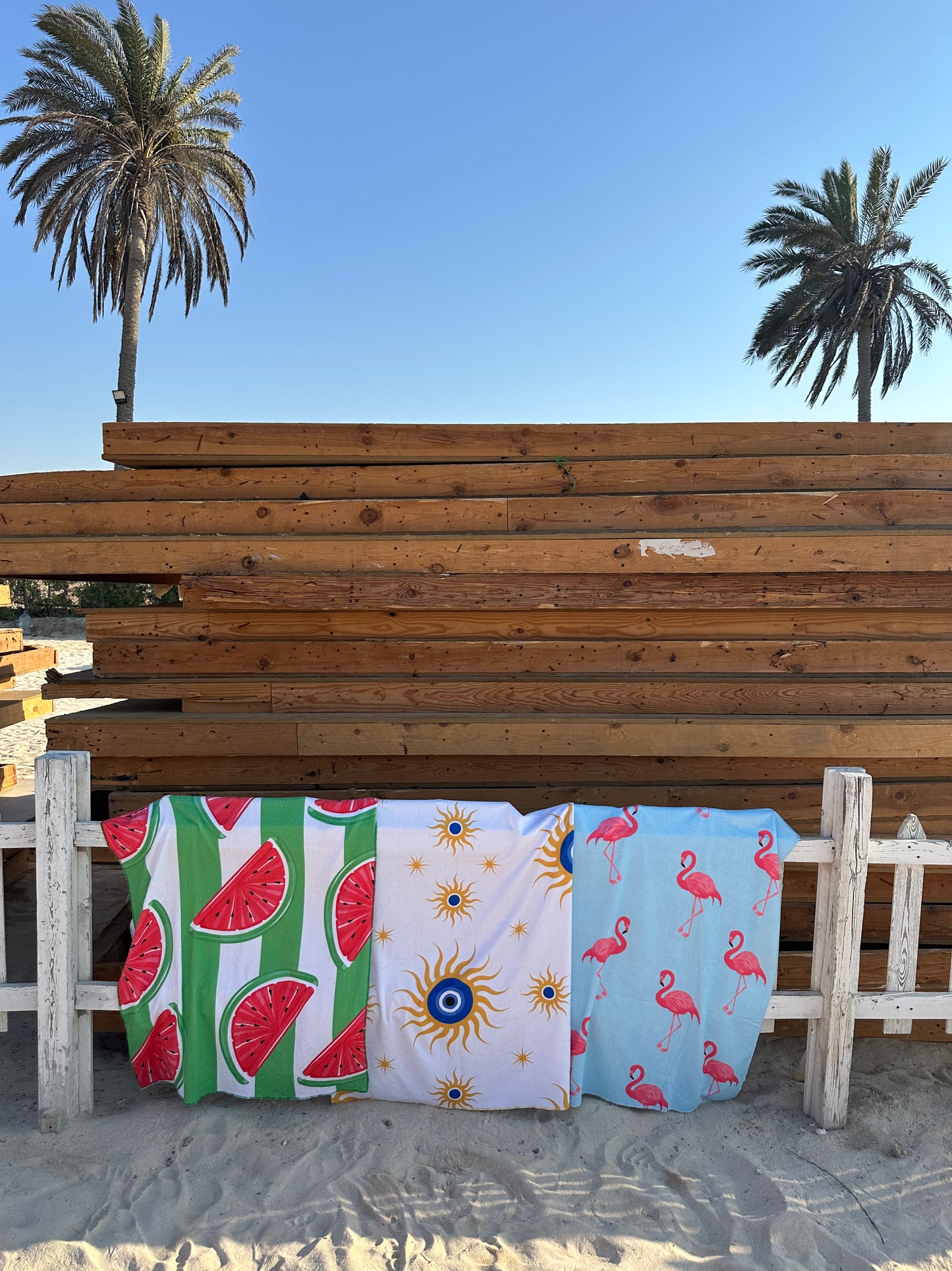 The Melon Stripe - Quick Dry Towels