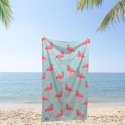 Tropical Flamingo - Quick Dry Towels