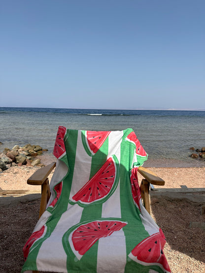 The Melon Stripe - Quick Dry Towels
