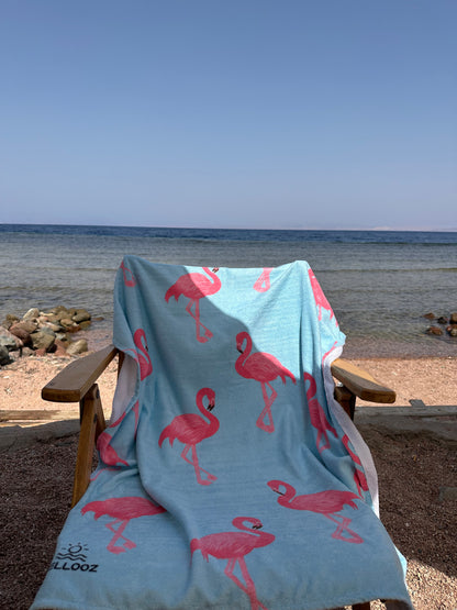Tropical Flamingo - Quick Dry Towels