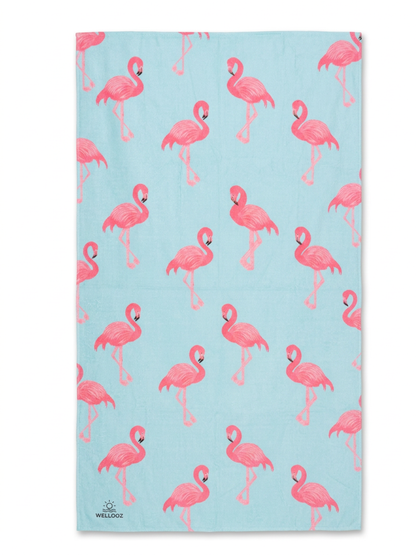 Tropical Flamingo - Quick Dry Towels