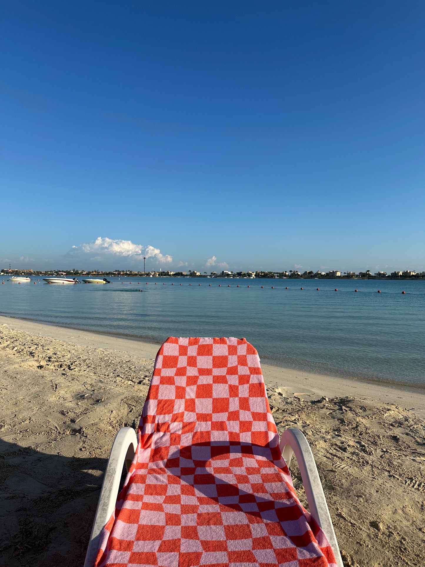 Sunset Checkerboard - Quick Dry Towels